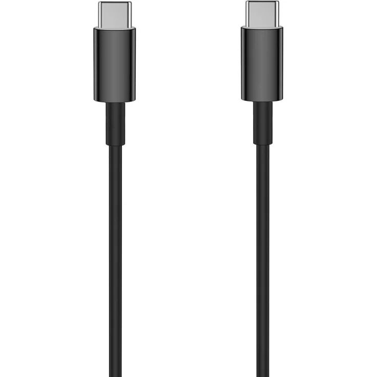 Setty USB-C-Ladekabel 1,0 m, 3 A, 15 W, schwarz, leistungsstark für Smartphones