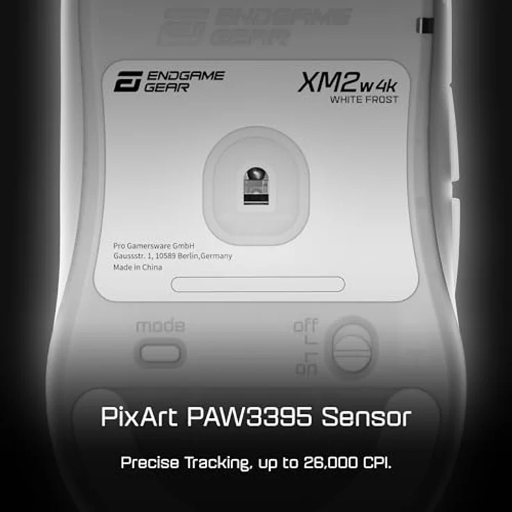 Endgame Gear XM2w 4k Wireless Gaming Maus, kabellos - White Frost – Bild 4