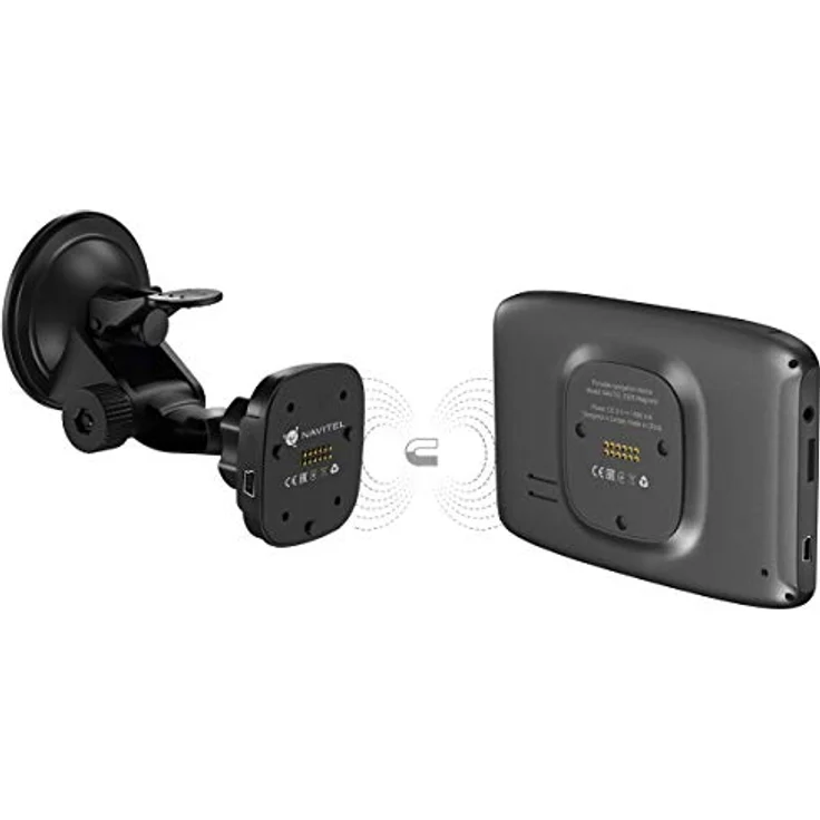Navitel E505M, 5 Zoll Navigationsgerät mit TFT Touchscreen, magnetische Halterung, Schwarzes Gehäuse, Lifetime Kartenupdate für 47 Länder – Bild 3