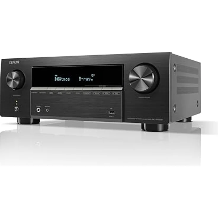 Denon AVC-X3900H 4K/8K 9.4-Kanal AV-Verstärker, 105 Watt, Dolby Atmos, HEOS Multiroom Technologie – Bild 2