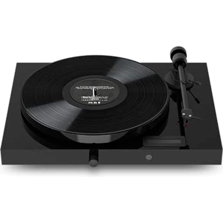 Pro-Ject Jukebox E1 OM5e Platenspeler Ingebouwde Versterker 2x25w - Pianolak (Manuell), Plattenspieler, Schwarz – Bild 1