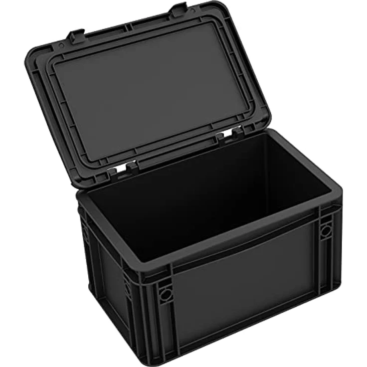 Feldherr ESD Schaumstoff-Set und Euro Box für 3,5 Zoll Festplatten, 6 Fächer, antistatisch, Made in Germany – Bild 7