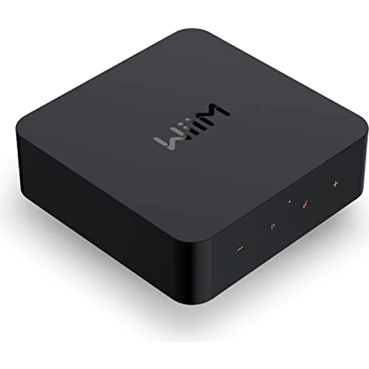 WiiM Pro AirPlay 2 Receiver, Chromecast Audio, WiFi Multiroom Streamer, funktioniert mit Alexa, Siri und Google Assistant, streamt Hi-Res Audio von Spotify, Amazon Music, Tidal und mehr