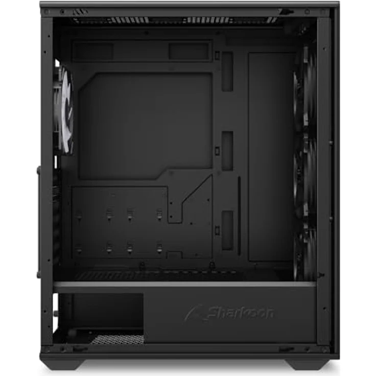 Sharkoon VK3 RGB, ATX PC Gehäuse mit erweiterbarem Airflow und Wasserkühlungs-Unterstützung – Bild 5