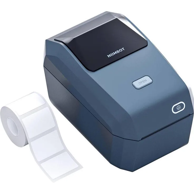 Niimbot K3 Portable Thermal Label Printer, Etikettendrucker mit 80 mm Druckbreite und 180 mm/s Druckgeschwindigkeit, Weiss