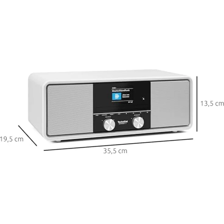 TECHNISAT DIGITRADIO 330, DAB+ Radio mit AM, FM und Bluetooth, Weiß – Bild 9