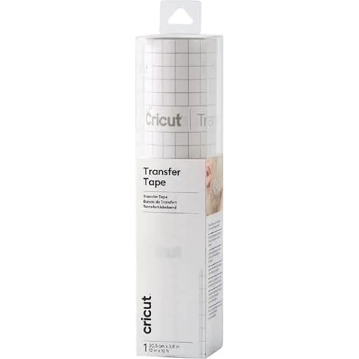 Cricut VINYL TRANSFER TAPE Folie, für alle Vinyltypen geeignet, präzises Übertragen auf verschiedene Oberflächen – Bild 1