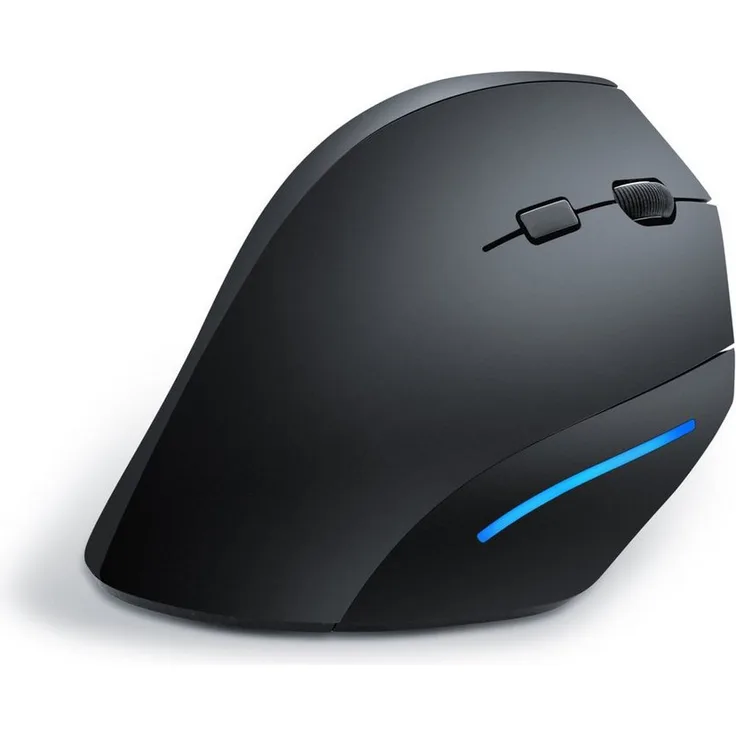 CSL ergonomische Maus (Funk, vertikale Mouse 2,4 GHz, gegen Maus-/Tennisarm RSI Syndrom)