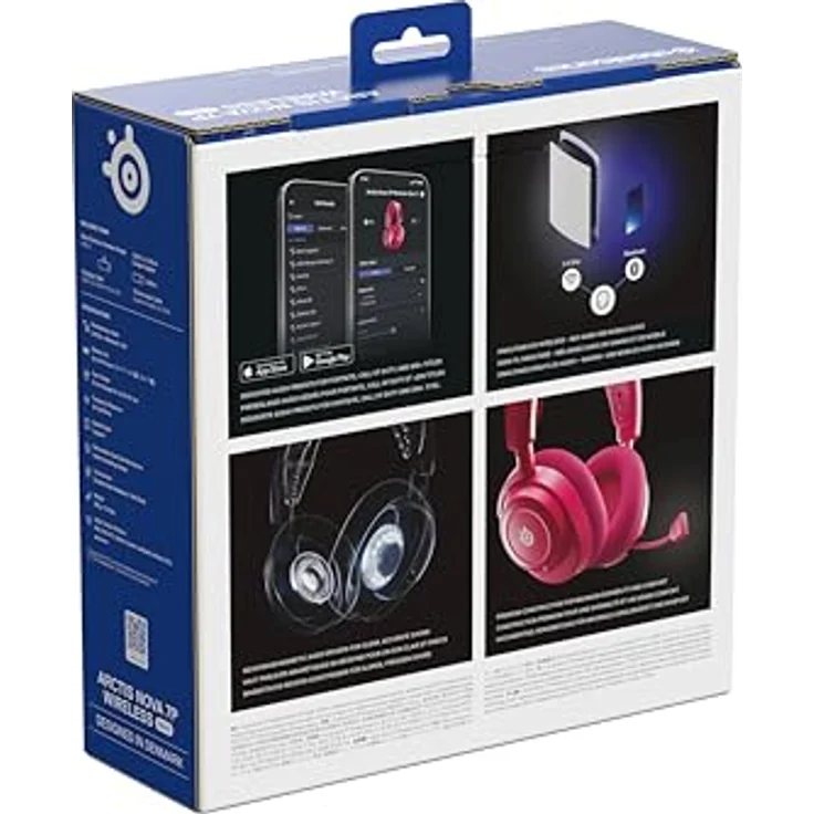 SteelSeries Arctis Nova 7P Gen 2, Kabelloses Gaming-Headset mit Rauschunterdrückung und Over-Ear-Design, Violett – Bild 16