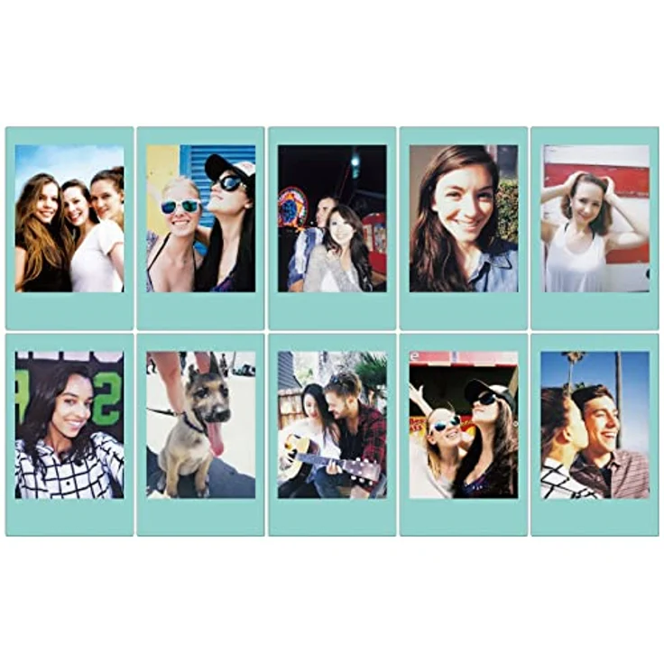 Fujifilm Instax Mini Instant Film, Blau, Einzelpackung – Bild 4