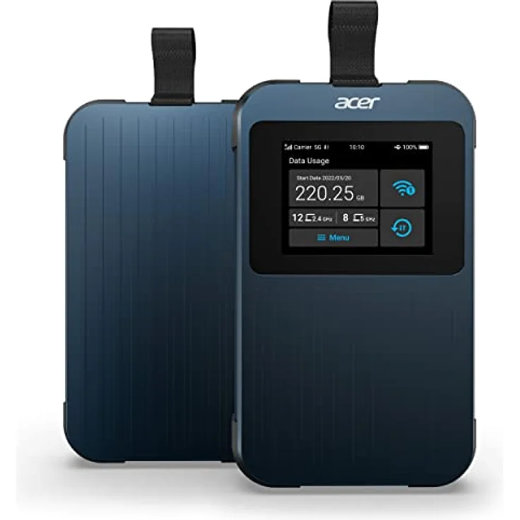Acer Connect Enduro M3 5G Router (LTE Router) | Mobiler WLAN Router SIM Karte | WiFi 6 | Dual 2.4 & 5.0 GHz | Nano SIM & Virtual SIM | 6500mAh Batterie | USB 3.0 Type-C | MIL-STD-810H – Bild 5