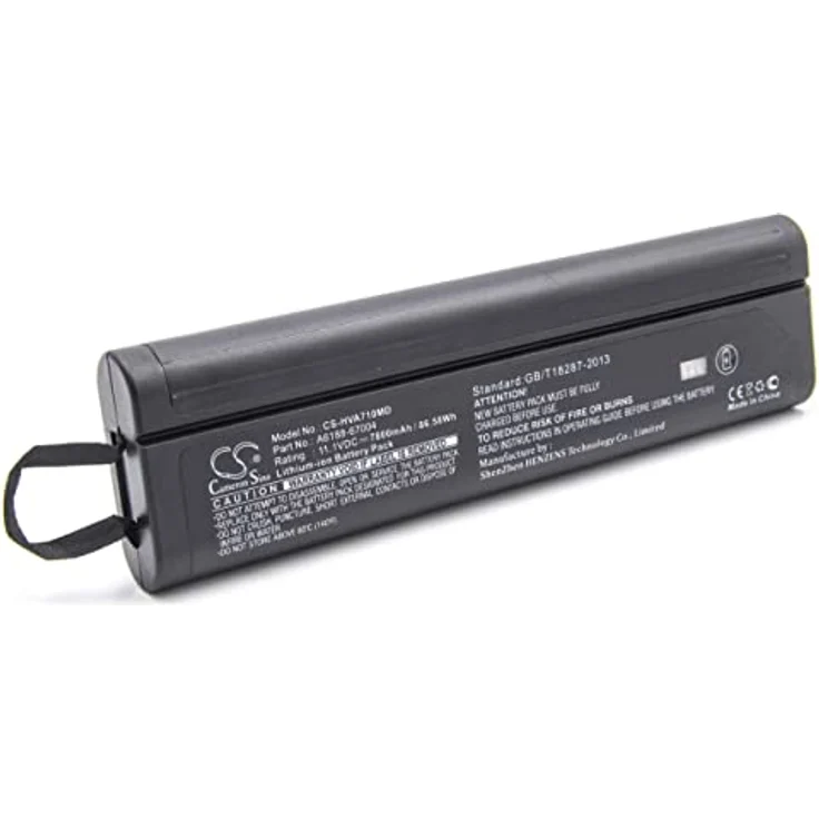 vhbw Akku kompatibel mit TekTronix REI DPA-7000, 7800 mAh, 11,1 Volt, Lithium-Ionen, wiederaufladbar – Bild 1