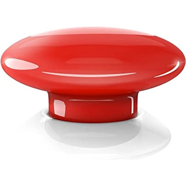 FIBARO The Button Red - Z-Wave Plus Drahtlose Tragbare Schalt-Knopf, Rot, FGPB-101-3 – Bild 5