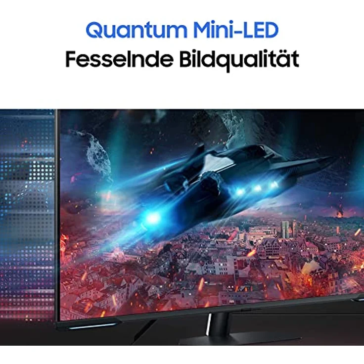 Samsung Odyssey Neo G70C Gaming Monitor S43CG700NU, 43 Zoll, VA-Panel, UHD-Auflösung, AMD FreeSync Premium Pro, 1 ms (MPRT) Reaktionszeit, Bildwiederholrate 144 Hz, Schwarz – Bild 5