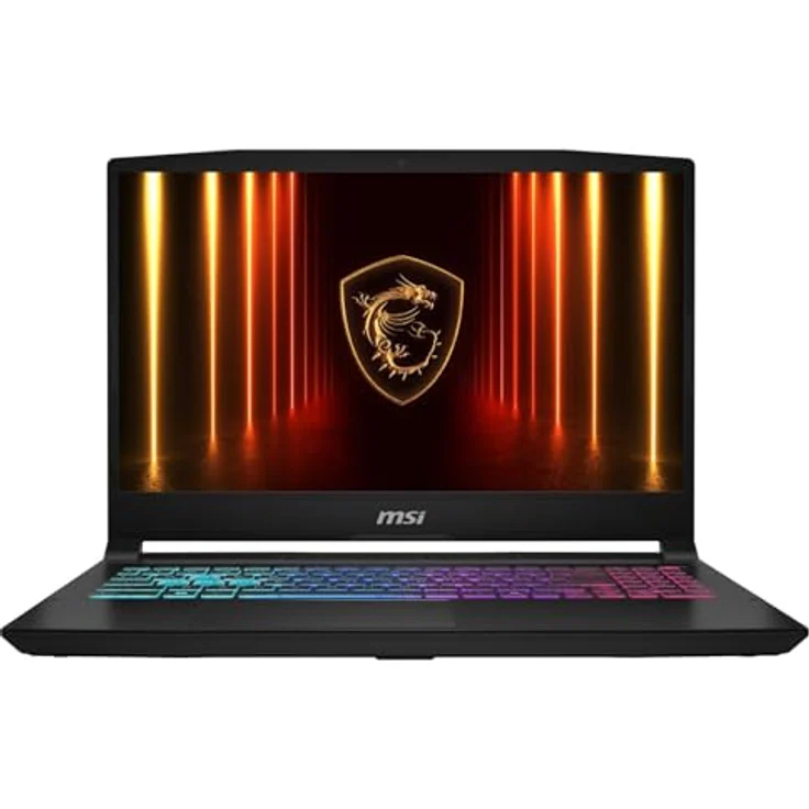 MSI Katana 15 HX B14WGK-058, Notebook mit Intel Core i7-14650HX, 16 GB RAM, 512 GB SSD, 15,6" FHD, NVIDIA GeForce RTX 5070, Schwarz – Bild 1