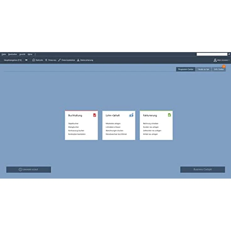 Haufe-Lexware Lexware financial office 2026 Basis Minibox, kaufmännische Komplett-Lösung mit 365 Tagen Lizenz, inkl. Buchhaltung, Auftragsbearbeitung, Lohnabrechnung – Bild 3