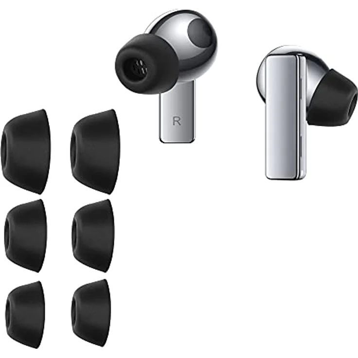 kwmobile 6x Polster für Huawei FreeBuds Pro Ohrpolster (3 Größen - Silikon Ohrstöpsel In-Ear Kopfhörer) – Bild 4