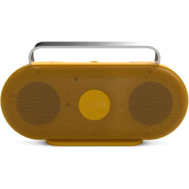 Polaroid P3 Music Player (Yellow) - Retro-Futuristic Boombox Wireless Bluetooth Speaker Rechargeable with Dual Stereo Pairing – Bild 4