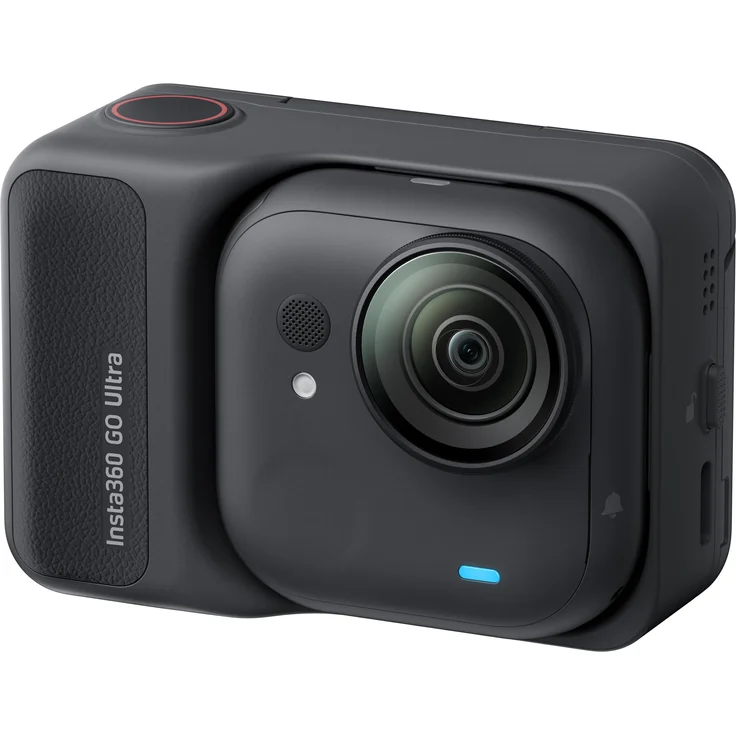 Insta360 GO Ultra Creator Black, Action Cam mit 4K Ultra HD, 1/1,28 Zoll Sensor, 2000 GB Speicher, Touchscreen, Schwarz