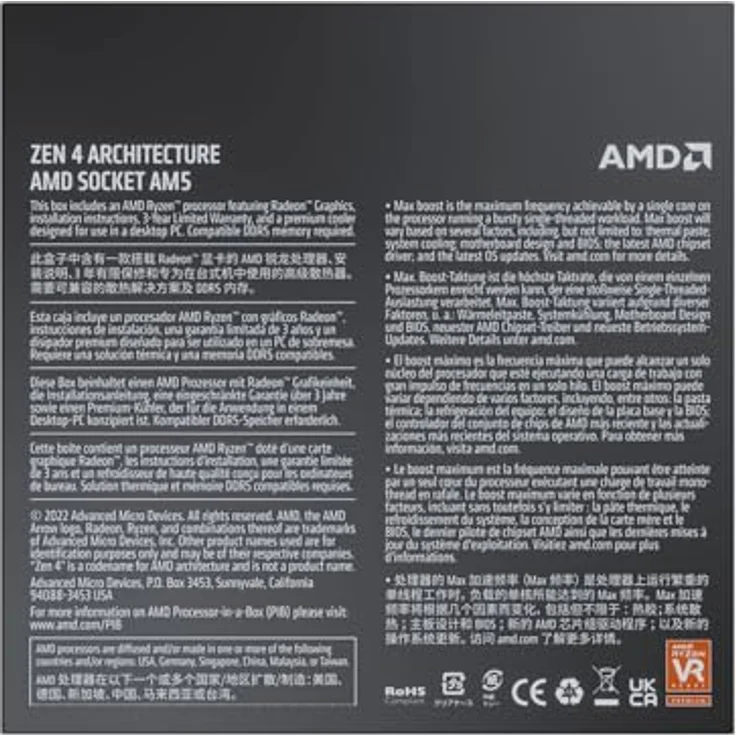 AMD Ryzen 7 7700 100-000000592 – Bild 4
