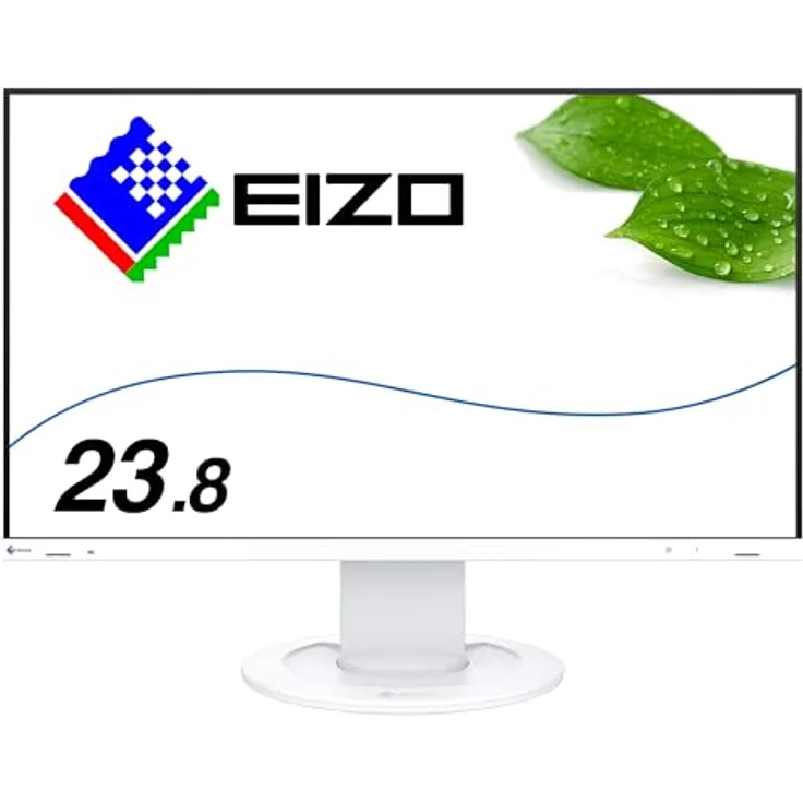 EIZO EV2400R FlexScan 24" Office-Monitor, IPS-Panel, niedriger Energieverbrauch, weiß