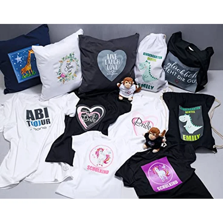 Herma T-Shirt Folie A4 für helle + weiße Textilien 20 Blatt 4525  – Bild 6
