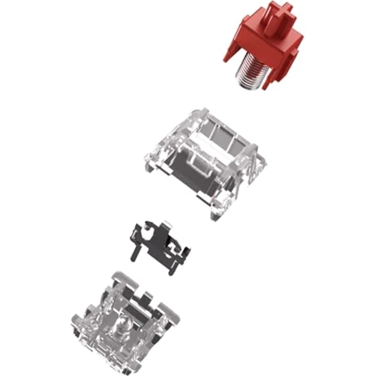 Glorious Fox Heavy Switches, mechanisch, 5-Pin, linear, MX-Stem, 55g - lubed, 110 Stück – Bild 4