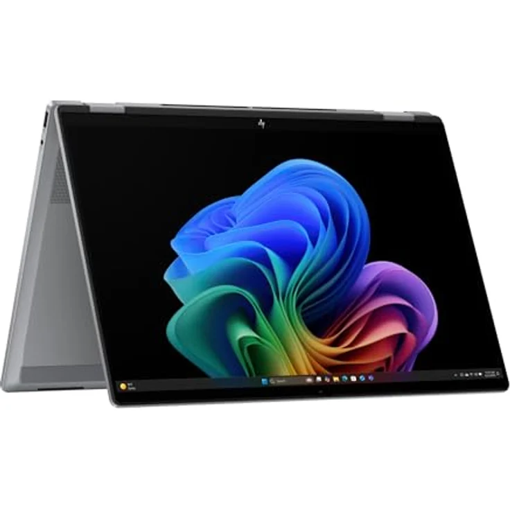 HP OmniBook X Flip 16-ar0177ng, 16" 3K OLED Touch, AMD Ryzen 7, 32GB RAM, 1TB SSD, grau, Windows 11 – Bild 2