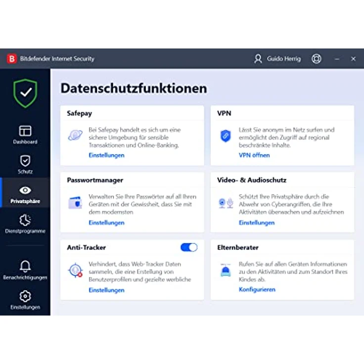 Bitdefender Internet Security 3 Geräte / 18 Monate (Code in a Box) - Umfassender Echtzeitschutz, verbessertes Bitdefender VPN, Schwachstellenbewertung – Bild 4