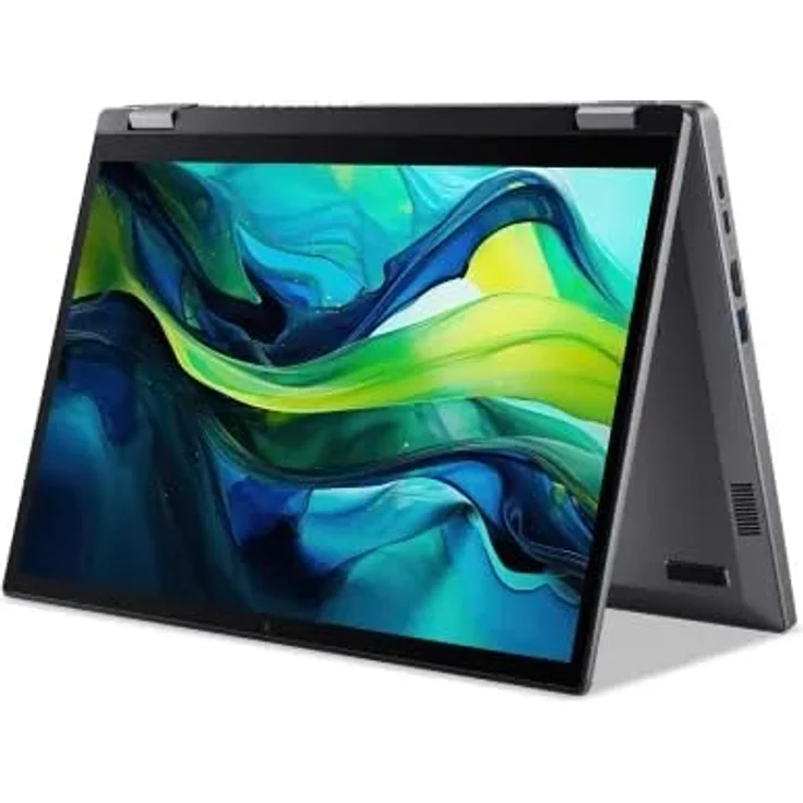 ACER Aspire Spin 14 (ASP14-52MTN-51V5) mit Tastaturbeleuchtung, Convertible, Zoll Display Touchscreen, Intel® Core™ Ultra 5 115U Prozessor, 16 GB RAM, 512 SSD, Keine Grafikkarte, Steel Gray, Windows 11 Home (64 Bit) – Bild 6