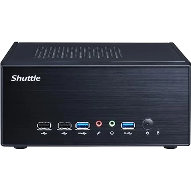 Shuttle XH610G2 S1700 H610 BLACK 180W, Desktop-PC ohne Betriebssystem, Schwarz – Bild 2