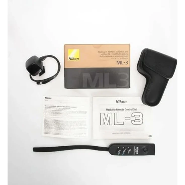 Nikon ML-3 IR Fernauslöser Set, drahtlose Auslösung aus bis zu 8m Entfernung – Bild 2