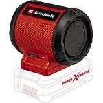 Einhell Akku-Lautsprecher TC-SR 18 Li BT - Solo Power X-Change (Lithium-Ionen, max. 85 dB, Bluetooth, AUX-/USB-Anschluss, intuitives Bedienfeld, ohne Akku und Ladegerät)