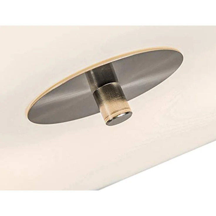 Qazqa - Modern Ländliche Deckenleuchte weiß 50 cm - Drum mit Schirm JuteI 4-flammig - LED geeignet E27 – Bild 4