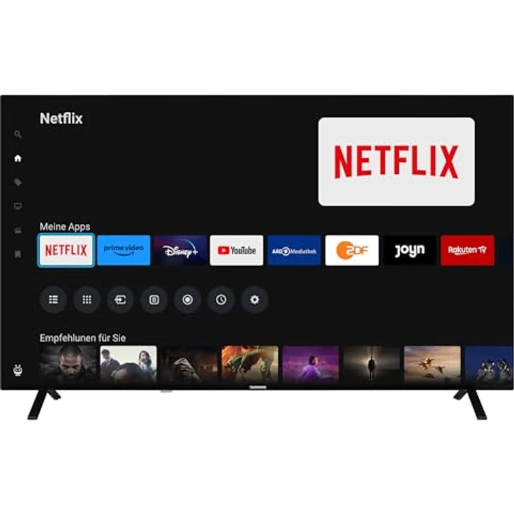 Telefunken 65 Zoll QLED Fernseher/TiVo Smart TV (4K UHD, HDR Dolby Vision, Dolby Atmos, HD+ 6 Monate inkl., Triple-Tuner) QU65TO750S – Bild 2
