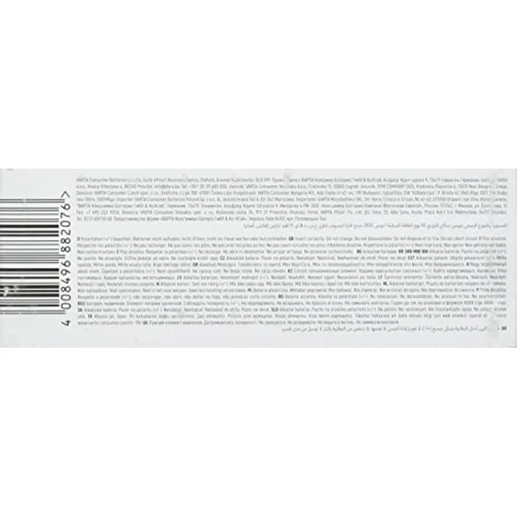 Varta Industrial Alkaline Batterien AA LR6 Batterie, 10 Stück – Bild 2