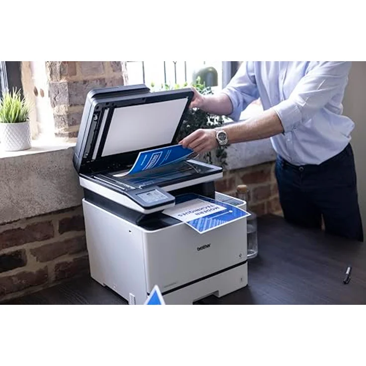 Brother DCP-L8630CDW, Multifunktionsdrucker 3-in-1, Farblaserdrucker A4, 31 S./Min, Duplex, WLAN, 3.000 Seiten Tonerkapazität – Bild 5