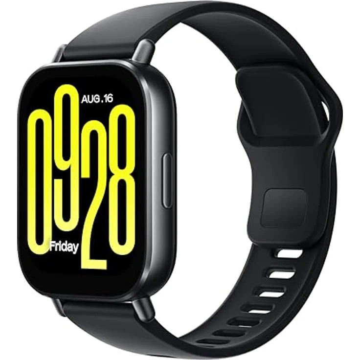 Xiaomi Redmi Watch 5 Active Smartwatch, 2.0" LCD Display, 18 Tage Akku, 140+ Sportmodi, Herzfrequenz- und SpO₂-Tracking, 5ATM Wasserdicht, Bluetooth-Anrufe, Fitness-Tracker, Schlafüberwachung - Schwarz – Bild 2
