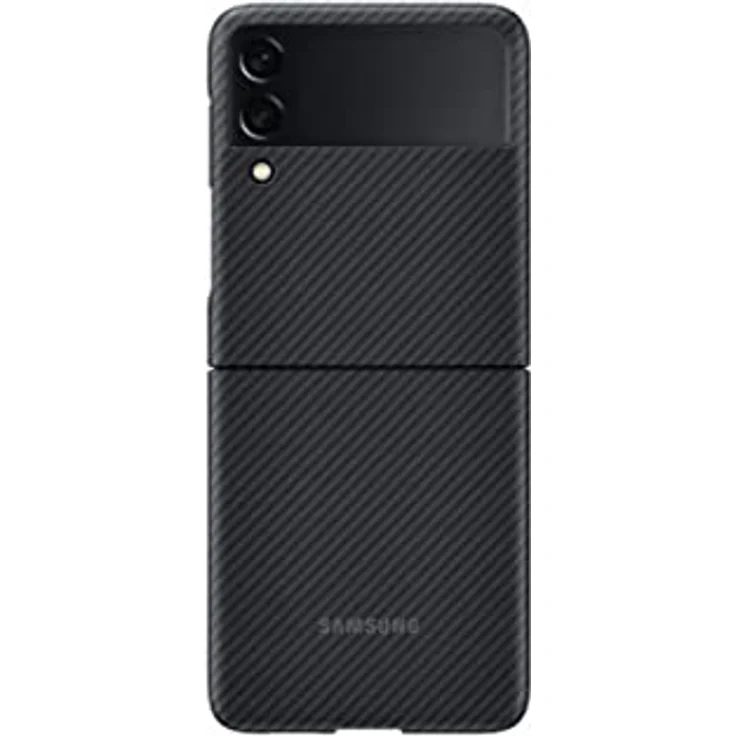 Samsung EF-XF711SBEGWW Aramid Cover (Galaxy Z Flip 3) schwarz – Bild 2