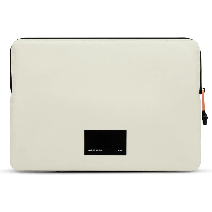 Native Union Ultralight Sleeve Etui 13", Notebooktasche aus 100% recyceltem Ripstop-Gewebe, wasserfest, grau-grün