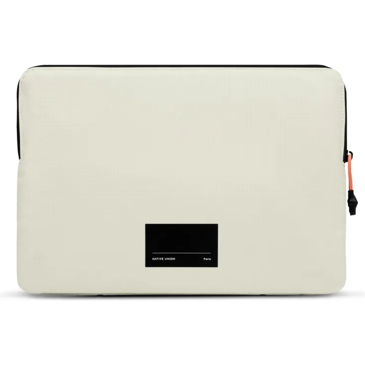 Native Union Ultralight Sleeve Etui 13", Notebooktasche aus 100% recyceltem Ripstop-Gewebe, wasserfest, grau-grün