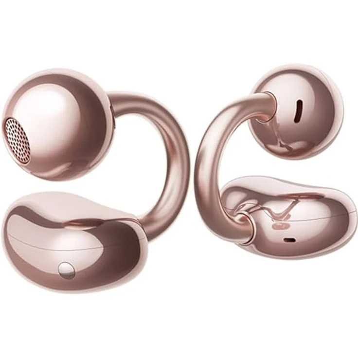 Huawei FreeClip In-Ear-Kopfhörer, kabellos mit Doppelmagnettreibern, IP54 wasser- und staubgeschützt, Ladecase für 36 Stunden Musikgenuss, schwarz – Bild 2