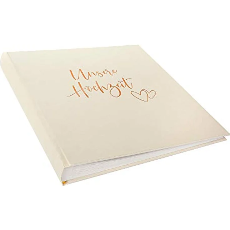 Goldbuch Herzklopfen 30x31 60 weiße Seiten Hochzeit 08174 – Bild 4