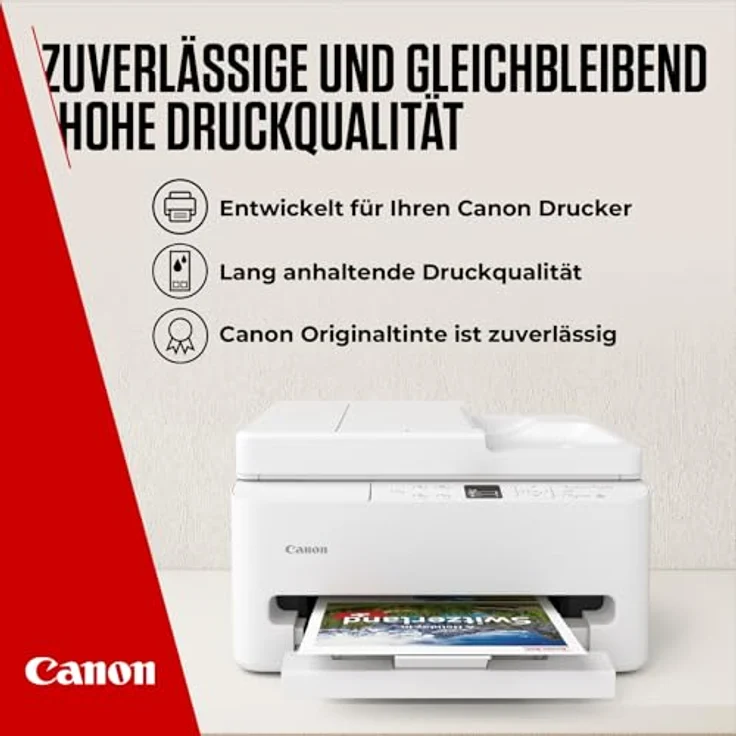 Canon PG-595, original schwarzer Druckkopf mit hoher Druckleistung für ca. 180 Seiten, 6,7 ml Füllmenge – Bild 4