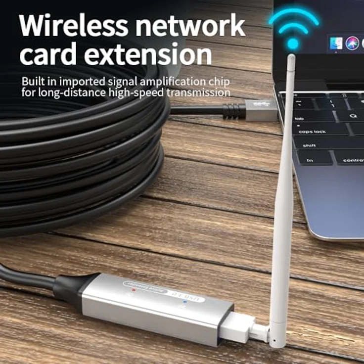 PremiumCord 20m Aktives USB 3.2 Gen1 Verlängerungskabel mit Repeater, doppelt geschirmt, hohe Übertragungsrate bis 5 Gbit/s – Bild 13