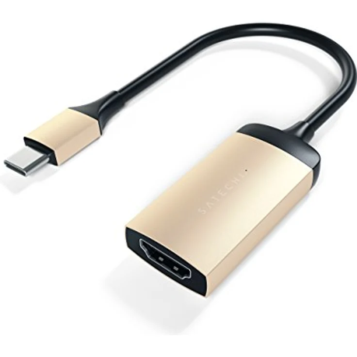 Satechi USB-C auf 4K HDMI Adapter Gold – Bild 6