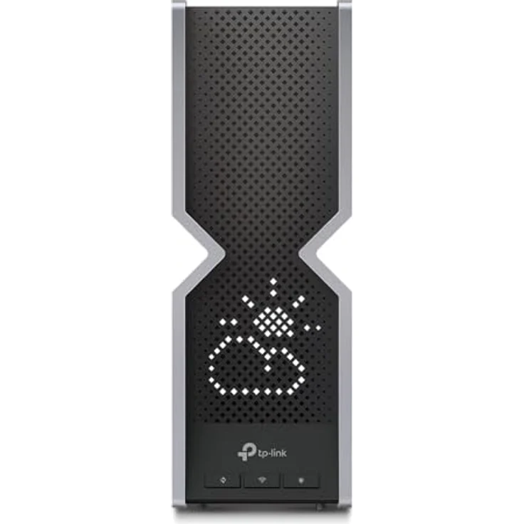 TP-Link Archer BE800 Wi-Fi 7 Router, BE19000 Tri-Band, 1× 10 Gbps Ethernet/Fiber Combo WAN/LAN Port + 1× 10 Gbps WAN/LAN Port + 4× 2.5 Gbps Ports + 1× USB 3.0 Port, LED-Bildschirm – Bild 3
