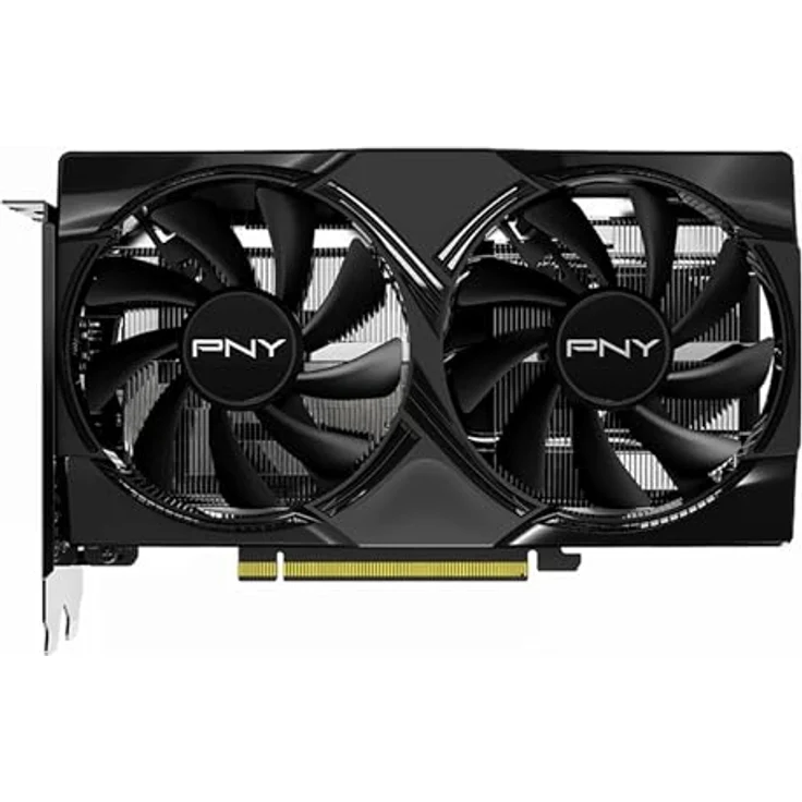 PNY GeForce RTX5050 8 GB GDDR6 Grafikkarte, Dual-Lüfter, 2317 MHz, PCIe, HDMI, DisplayPort – Bild 2