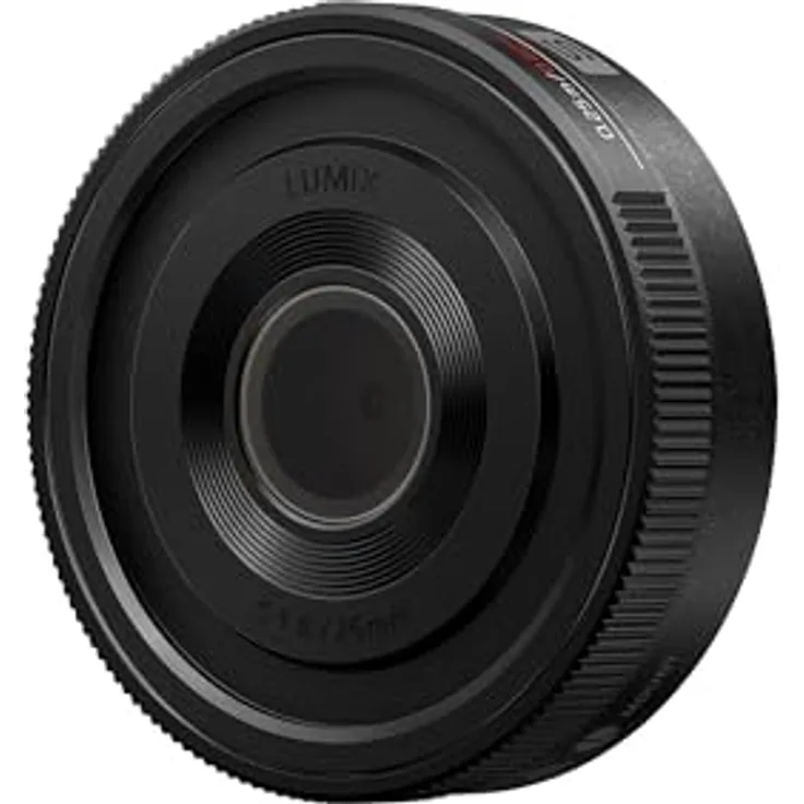 Panasonic Lumix S F/8 Pancake-Objektiv 26 mm, Weitwinkel, manuelle Fokussierung, schwarz