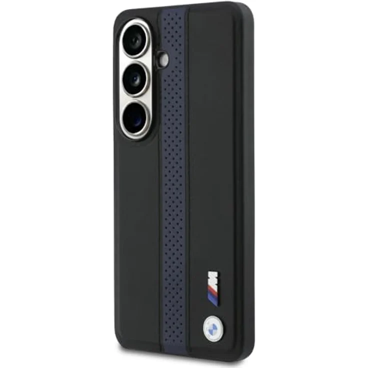 BMW Perforated Stripe Logo MagSafe Case für Samsung Galaxy S26 - Blau, hochwertige Handyhülle aus der M Kollektion – Bild 2